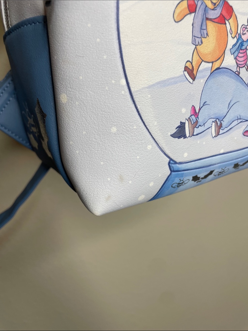 Loungefly | Disney Winnie The Pooh Ice Skating Mini Backpack - Picture 6 of 10